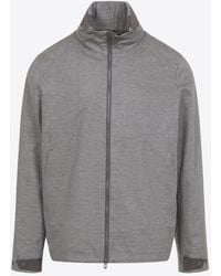 Sease - Laminated Zip-Up Jacket - Lyst
