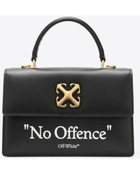 OFF-WHITE x colette 1.4 Jitney Bag Mon Amour Black Blue in Leather