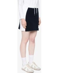 Thom Browne - Classic Loopback 4-Bar Stripes Mini Skirt - Lyst