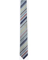 Paul Smith - All-Over Stripes Silk Tie - Lyst
