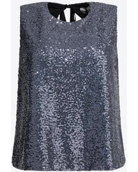 Semler - Sequin-Embellished Top - Lyst