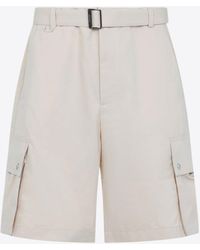 Jacquemus - The Cargo Bermuda Shorts With Belt - Lyst