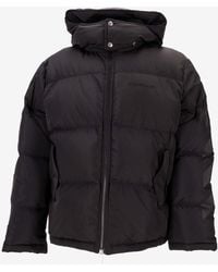 Off-White c/o Virgil Abloh - Diag Arrow High-Neck Puffer Jacket - Lyst