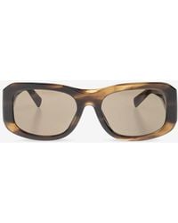 Dolce & Gabbana - Rectangular Logo Sunglasses - Lyst