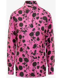 Versace - Floral Shirt - Lyst