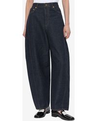 Givenchy - Balloon Wide-Leg Jeans - Lyst