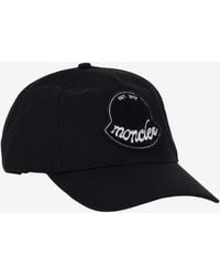 Moncler - Logo Embroidered Baseball Cap - Lyst