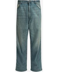 Maison Margiela - Washed Wide-Leg Jeans - Lyst