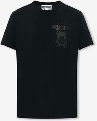 Moschino - Teddy Bear Print Crewneck T-Shirt - Lyst