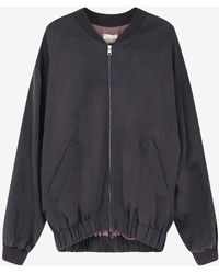 Alysi - Zip-Up Bomber Jacket - Lyst