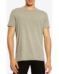 Tom Ford - Basic Crewneck T-Shirt - Lyst