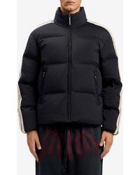 Palm Angels - Classic Logo Track Puffer Jacket - Lyst