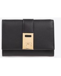 Ferragamo - Compact Hug Two-Tone Wallet - Lyst
