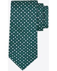 Ferragamo - Golf And Gancini Print Silk Tie - Lyst