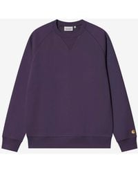 Carhartt - Chase Logo Patch Sweatshirt - Lyst