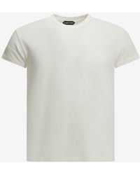 Tom Ford - Cold-Dyed Basic T-Shirt - Lyst