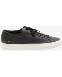 Common Projects - Achilles Premium Nappa Leather Sneakers - Lyst