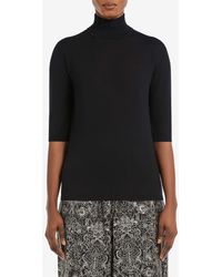 Max Mara - Cecina' Virgin Wool Turtleneck Sweater - Lyst
