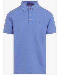 Ralph Lauren - Logo-Embroidered Short-Sleeved T-Shirt - Lyst