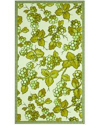 Etro - Beach Towel With Foliage Patterns - Lyst