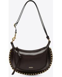 Isabel Marant - Oskan Moon Leather Shoulder Bag - Lyst