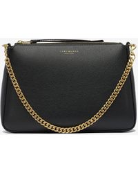 Tory Burch - Perry Leather Shoulder Bag - Lyst