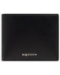 McQueen - Sophisticated Logo Wallet - Lyst