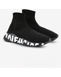 knee high balenciaga sneakers