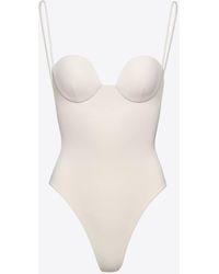 Magda Butrym - Retro Bustier One-Piece Swimsuits - Lyst