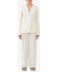 Chloé - Collarless Tailored Jacket - Lyst