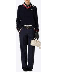 Miu Miu - Straight-Leg Pants - Lyst