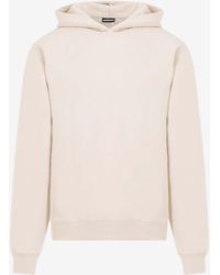 Jacquemus - Logo-Embroidered Tag Hooded Sweatshirt - Lyst