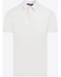 Ralph Lauren - Piquet Short-Sleeved Polo T-Shirt - Lyst