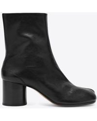 Maison Margiela - Tabi 60 Leather Ankle Boots - Lyst