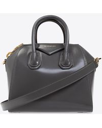 Givenchy - Mini Antigona Leather Top Handle Bag - Lyst
