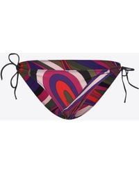 PUCCI - Bikini Bottom With Signature-Print - Lyst