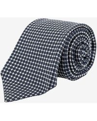 Kiton - Micro-Patterned Silk Tie - Lyst
