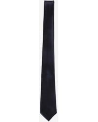Saint Laurent - Silk Jacquard Tie - Lyst