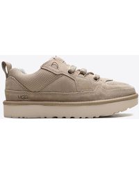 UGG - Lo Lowmel Suede And Mesh Sneakers - Lyst