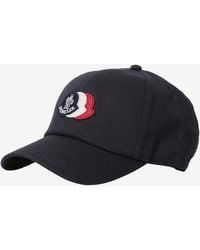 Moncler - Tri-Color Logo Patch Baseball Cap - Lyst