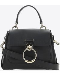 Chloé - Mini Tess Day Leather Top Handle Bag - Lyst