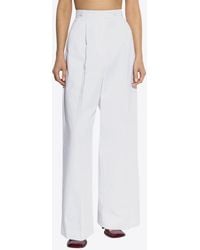 Givenchy - Wide-Leg Tailored Pants - Lyst