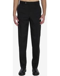 Fendi - Classic Wool Pants - Lyst
