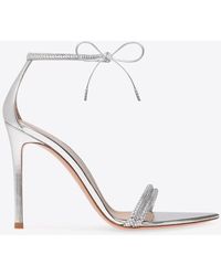 Gianvito Rossi - Montecarlo 105 Crystal-Embellished Sandals - Lyst