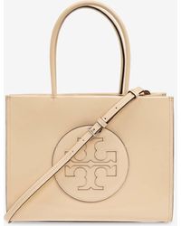 Tory Burch - Small Ella Patent Leather Tote Bag - Lyst