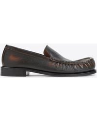 Dries Van Noten - Buckled Leather Loafers - Lyst