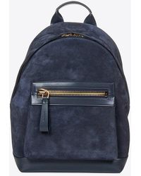 Tom Ford - Suede Top-Handle Backpack - Lyst