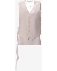 Ann Demeulemeester - Tiuku Classic Waistcoat - Lyst