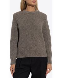 Bottega Veneta - Wool Tailored Sweater - Lyst