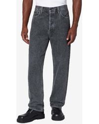 Agolde - 90's Straight-Leg Washed Jeans - Lyst